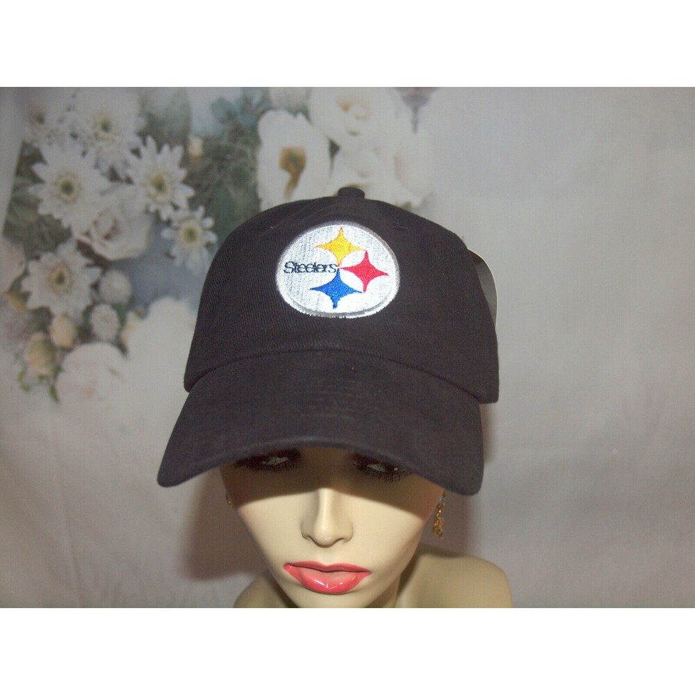 Pittsburgh Steelers Hat NFL Brand Embroidered Baseball Cap NWT Unisex Adult